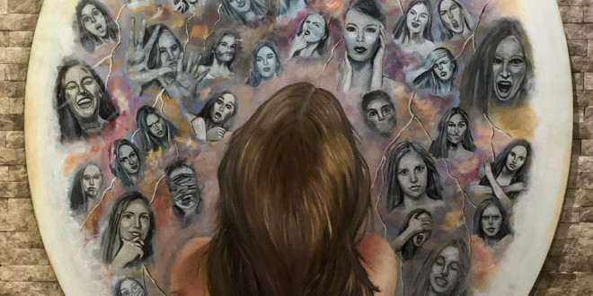 التشكيلية وفاء سلوم