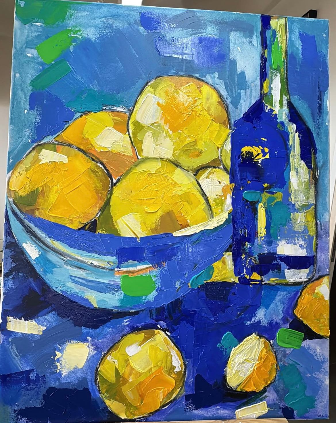 التشكيلية آية زين 