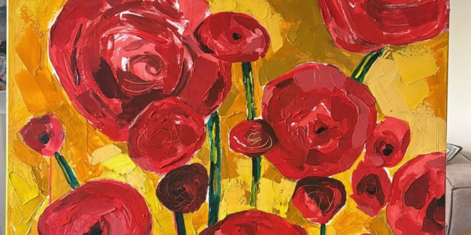 التشكيلية آية زين