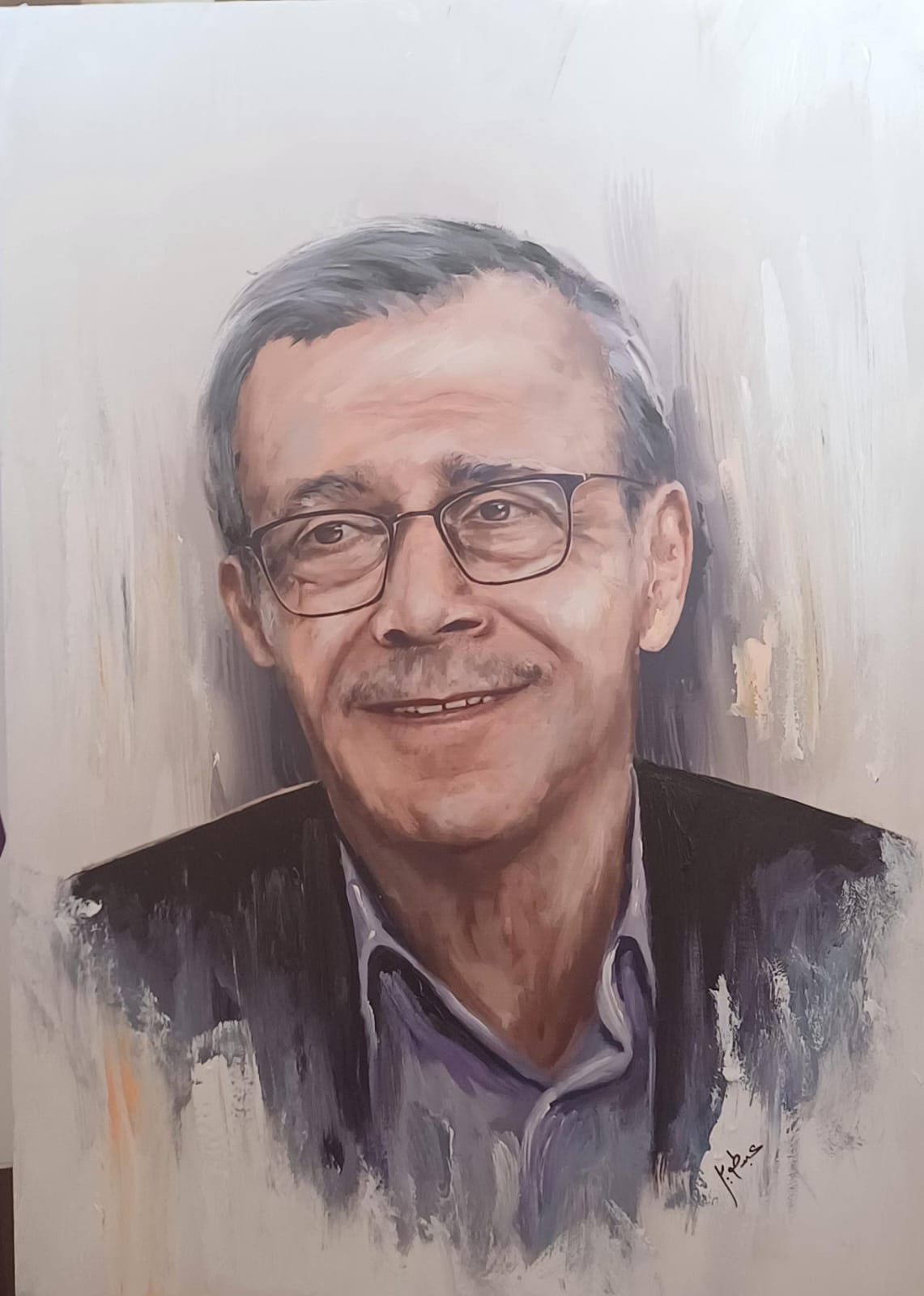 لوحة للفنان أحمد قعبور 