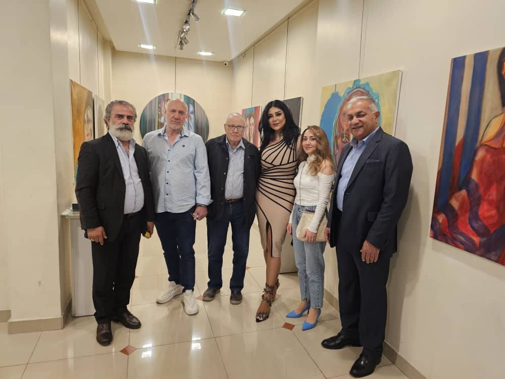 الفنانة التشكيلية رايا بشار الريس