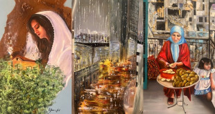التشكيلية يسرى حبحاب