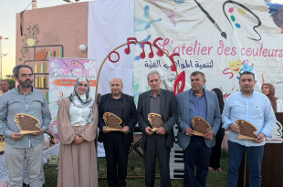افتتاح المعرض الفني السنوي لـ«L’atelier des couleurs» في علي النهري برعاية البلدية