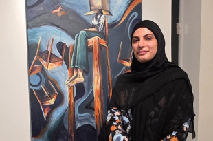 التشكيلية مريم فنيش