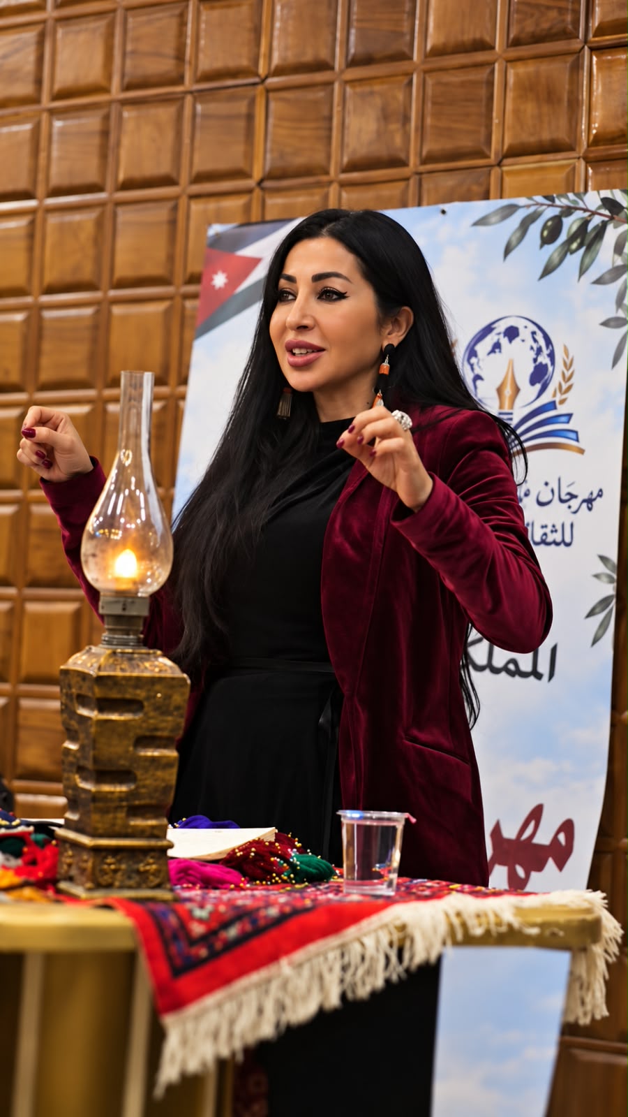 جمانة نجار في الأردن: رحلة ثقافية بين الشعر والكتاب والفن من ساكب إلى جرش وعمّان