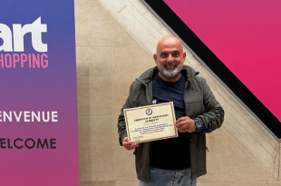 الفنان التشكيلي فادي الخنسا يُشارك في معرض "Art Shopping" الدولي بباريس